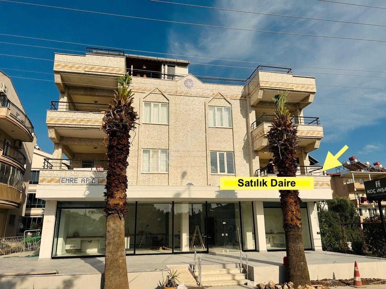 Didim Efeler Limanyolu Cepheli Geniş Balkonlu Daire