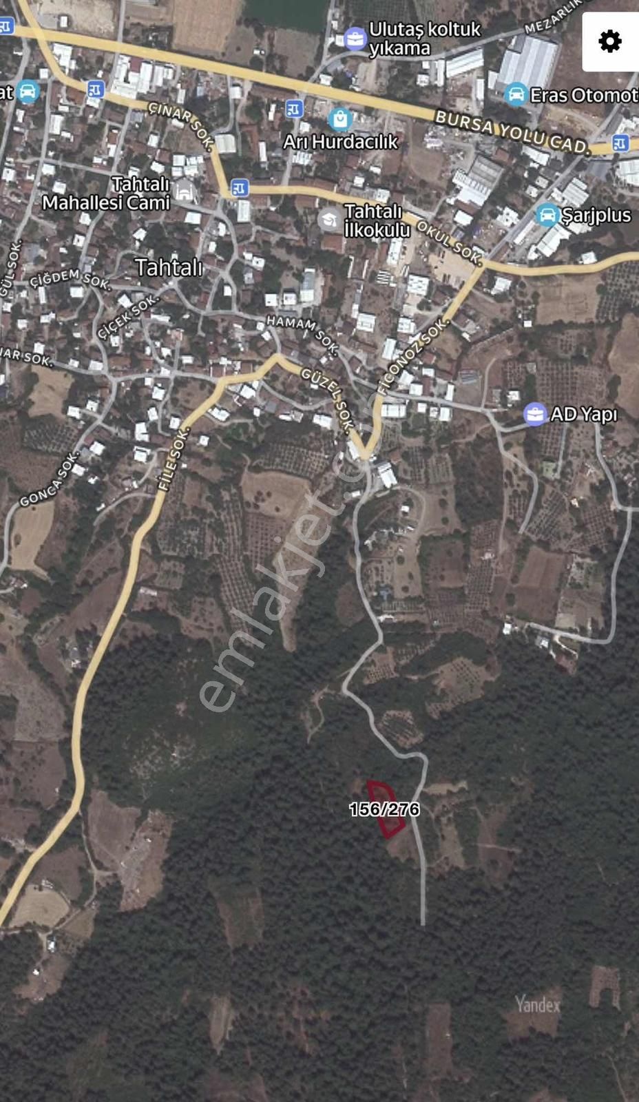 Nilüfer Tahtalı Mh. Yatırımlık Tarla