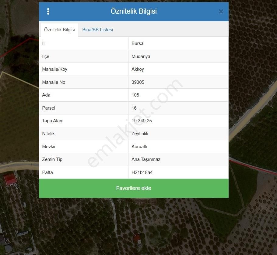 Mudanya Akköy 'de Yola Cephe Satılık Arazi - Görsel 4