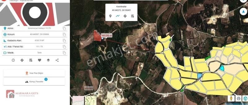 Marmara Gets - Karamürsel İnebeylide Köy Merkezine Yakın Yollu - Görsel 15