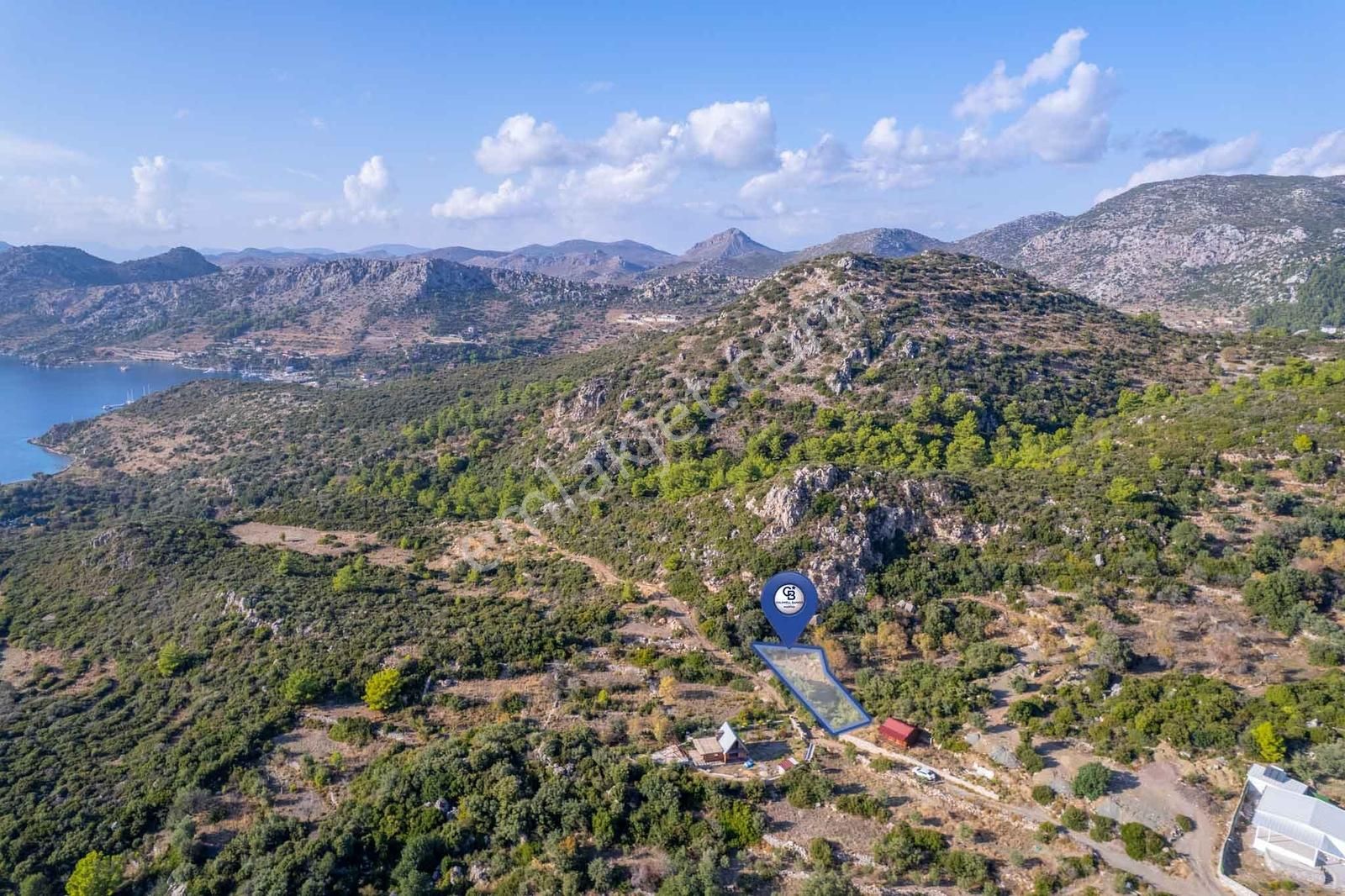 Cb Marina'dan Marmaris Söğütte Eşsiz Deniz Manzaralı 430m2 Tarla - Görsel 5
