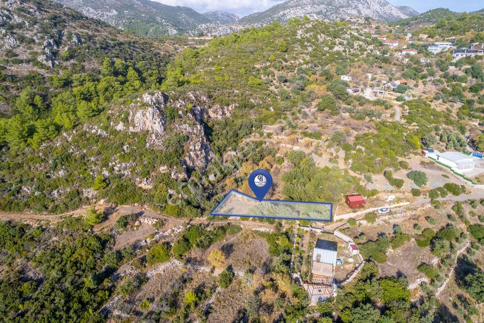 Cb Marina'dan Marmaris Söğütte Eşsiz Deniz Manzaralı 430m2 Tarla - Görsel 13