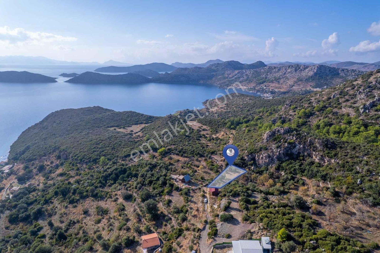 Cb Marina'dan Marmaris Söğütte Eşsiz Deniz Manzaralı 430m2 Tarla - Görsel 6