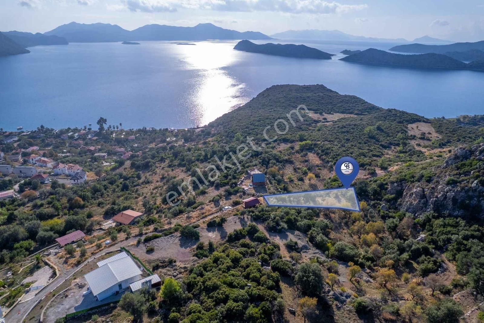 Cb Marina'dan Marmaris Söğütte Eşsiz Deniz Manzaralı 430m2 Tarla - Görsel 11