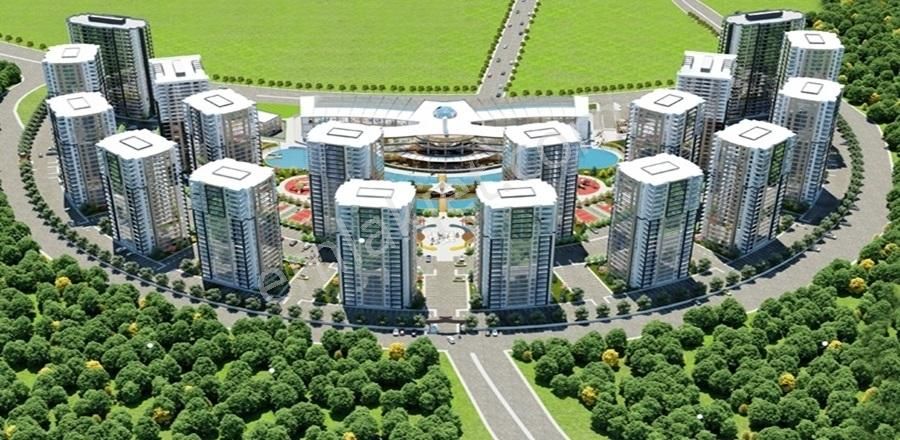 *new Kent'den Meva Şehirde Ara Katta Lüx 4+1 Full Yapılı Daire ! - Görsel 8