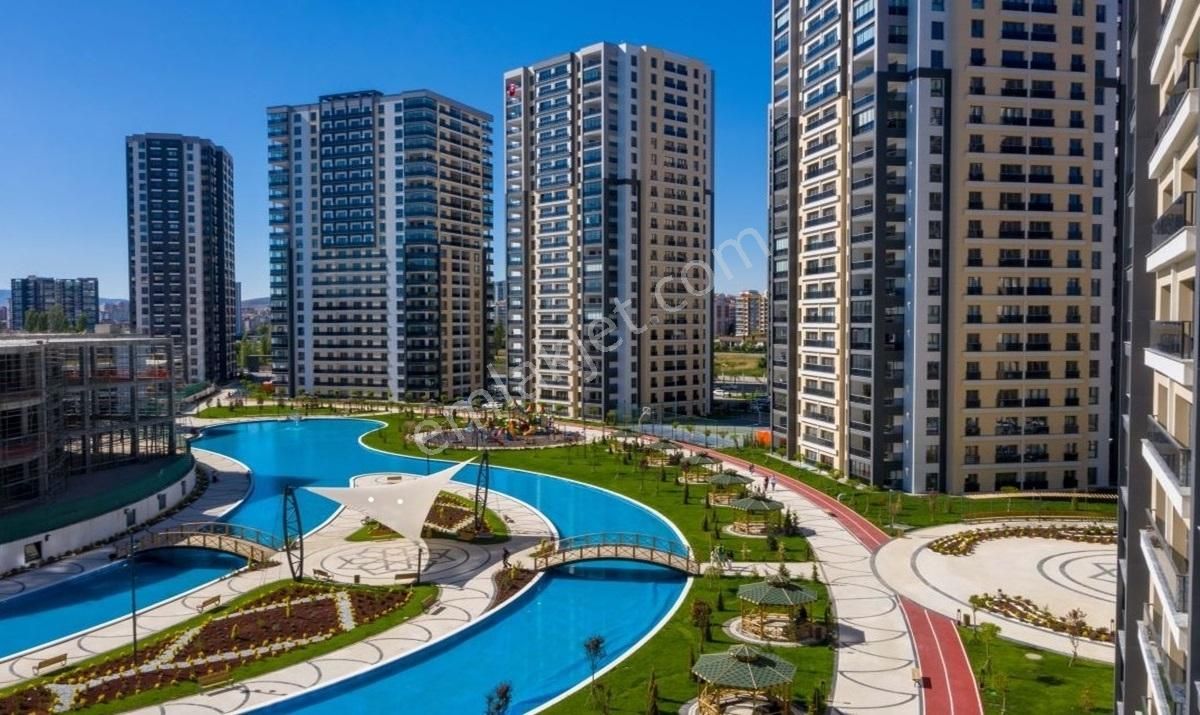 *new Kent'den Meva Şehirde Ara Katta Lüx 4+1 Full Yapılı Daire !