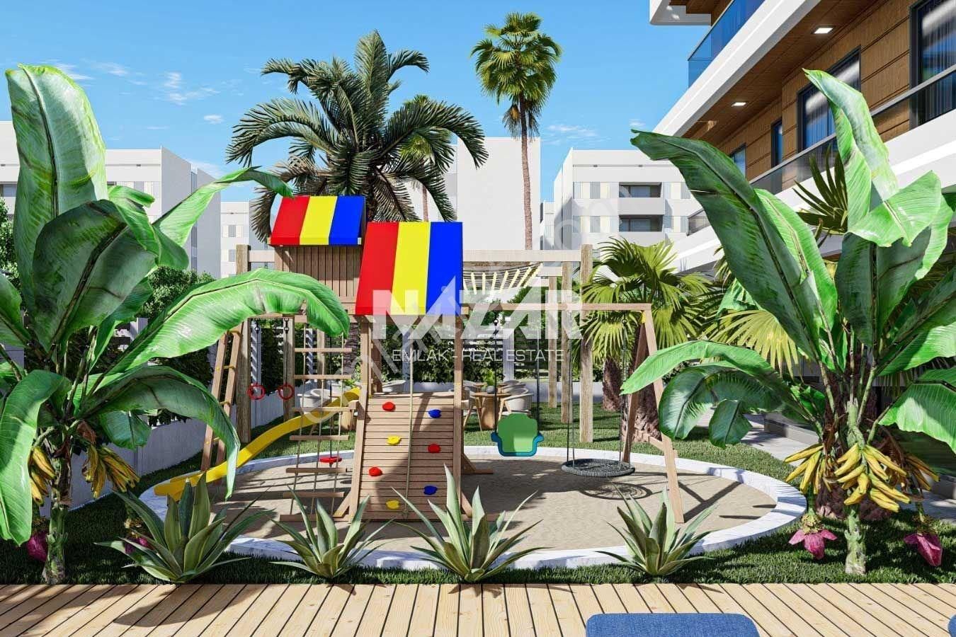 Alanya Merkez Güllerpınarı’nda Satılık 2+1 Deniz Manzaralı Daire - Görsel 8