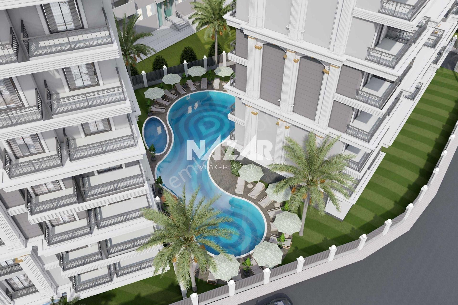 Alanya Merkez Güllerpınarı’nda Satılık 2+1 Deniz Manzaralı Daire - Görsel 20