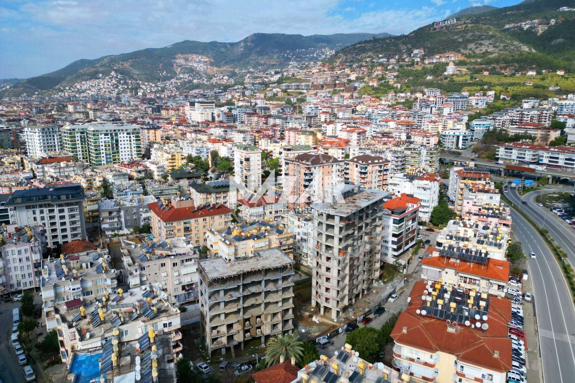 Alanya Merkez Güllerpınarı’nda Satılık 2+1 Deniz Manzaralı Daire - Görsel 26