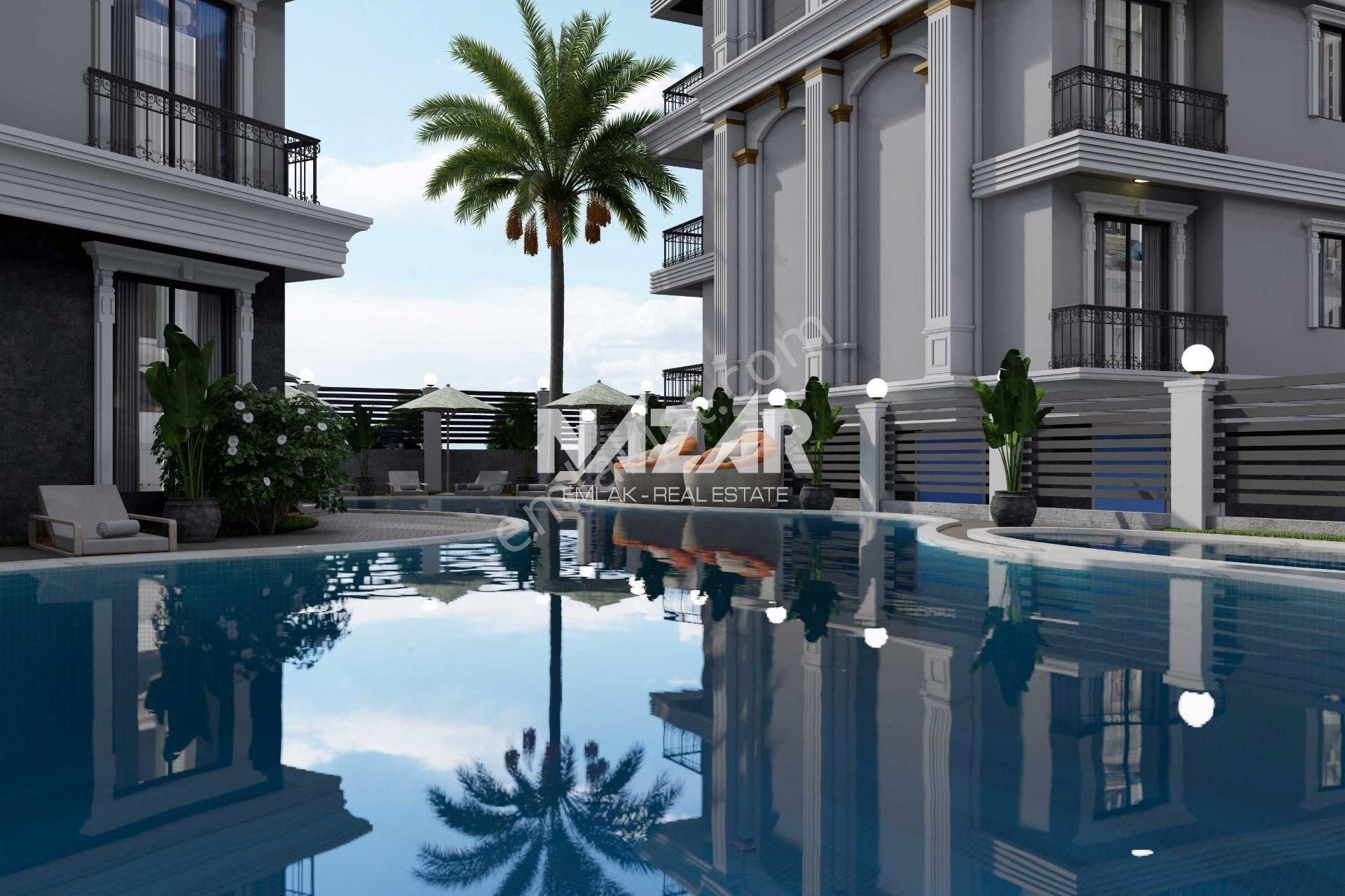 Alanya Merkez Güllerpınarı’nda Satılık 2+1 Deniz Manzaralı Daire - Görsel 21