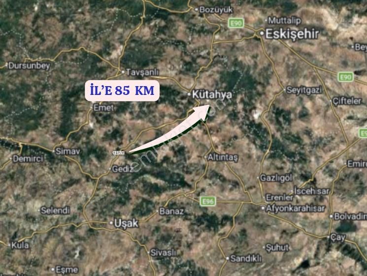 Kütahya Gediz Yayla Köyünde 236 M² Bahçe Satılıktır - Görsel 6
