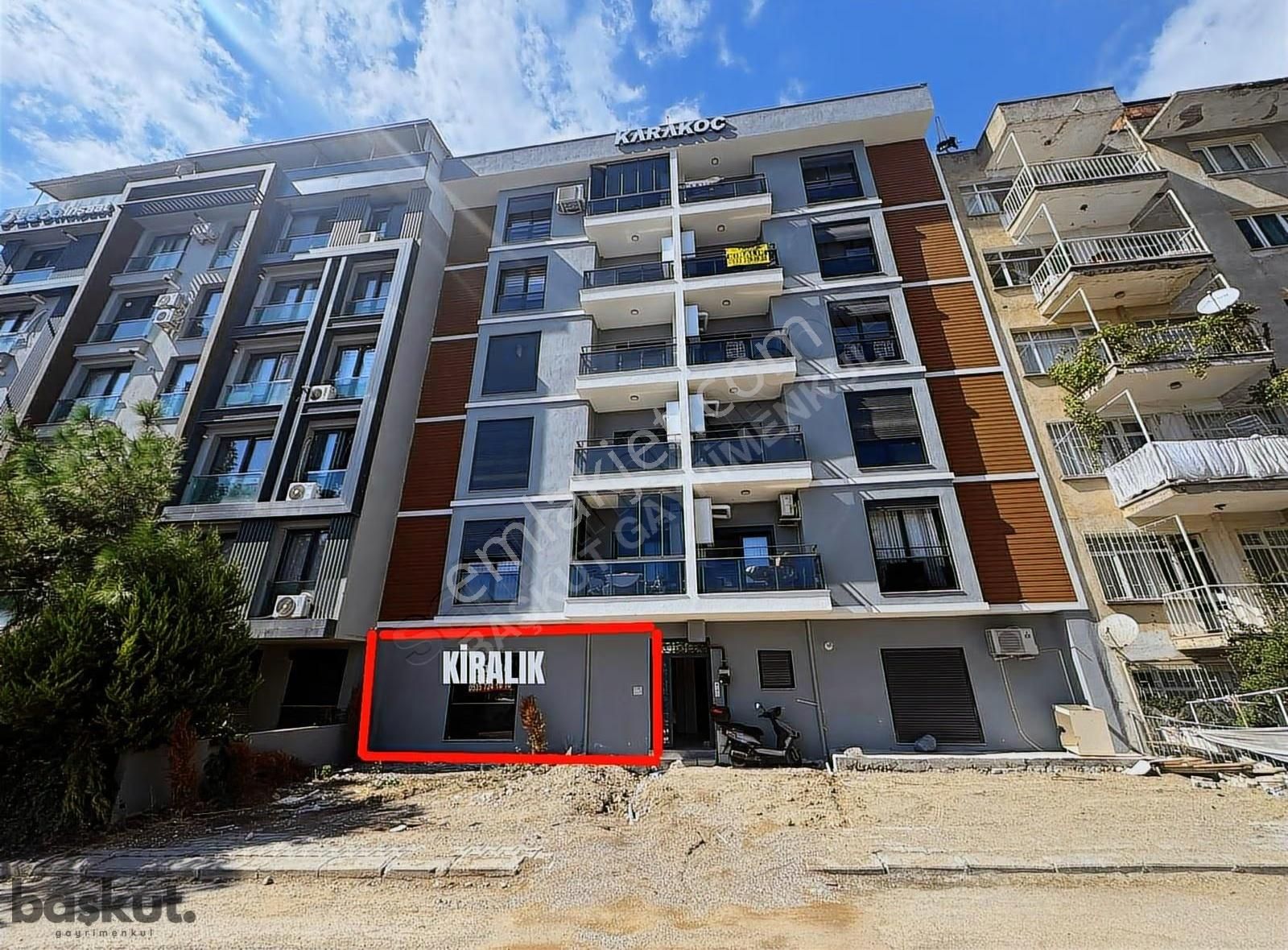 Başkut Emlak'tan Bornova Erzene'de 2+1 Kiralık Daire