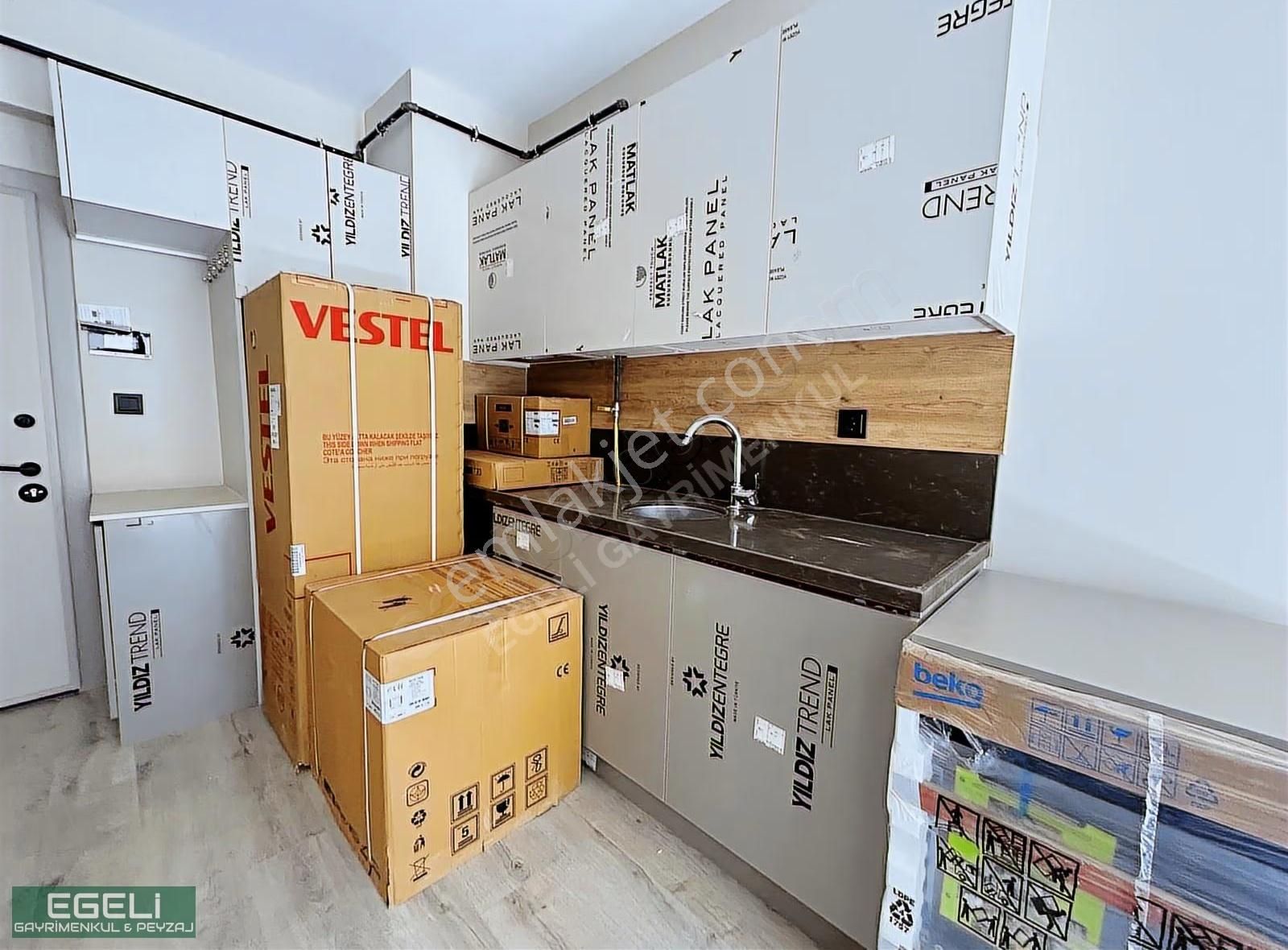 Egeli'den Baylan Plus'ta Sıfır Eşyalı Satılık 1+1 Daire - Görsel 4