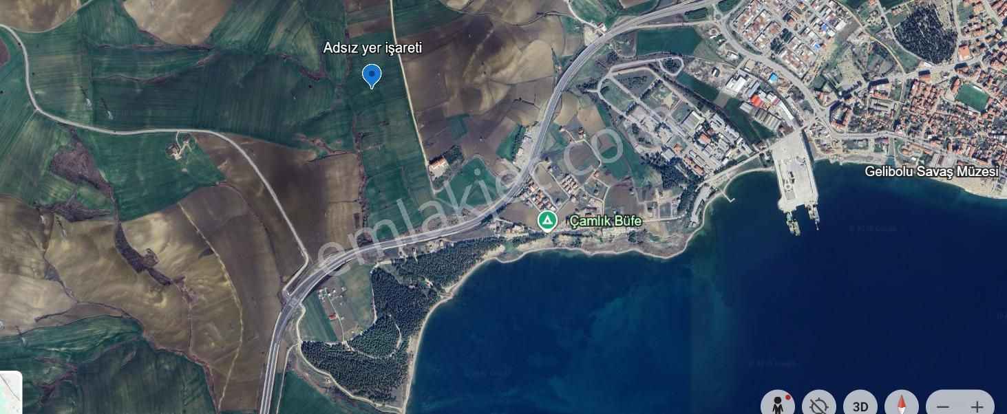 Deniz Manzaralı Satılık Fırsat Arsa - Görsel 2