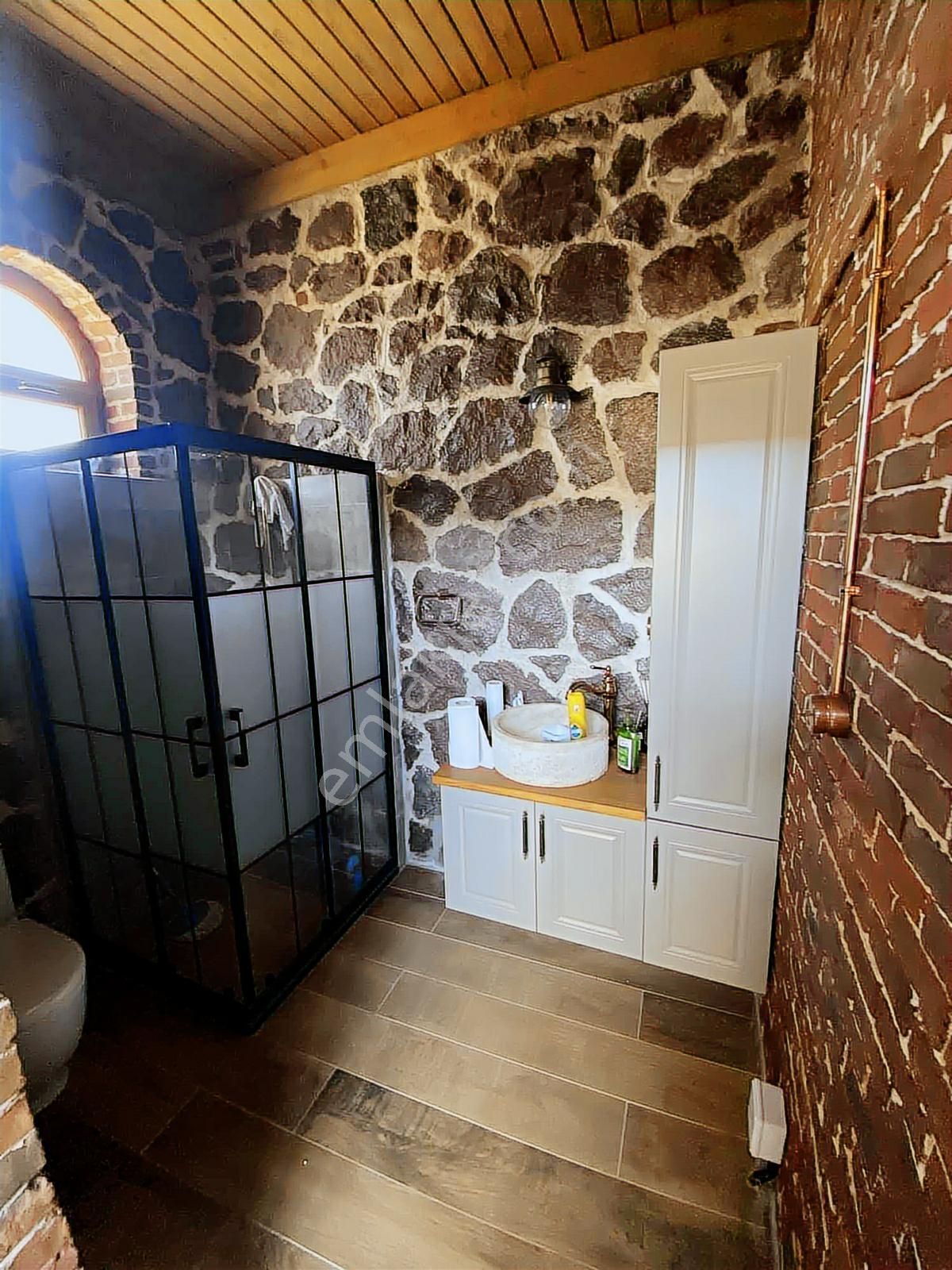 Buca Kırıklar Köyünde Satılık Lüks Loft Taş Ev Ve Arsası - Görsel 26