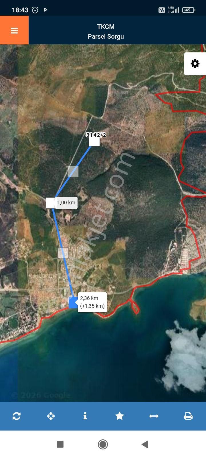 Tek Arsa Fiyatına 2 Adetvilla İmarlı Arsa