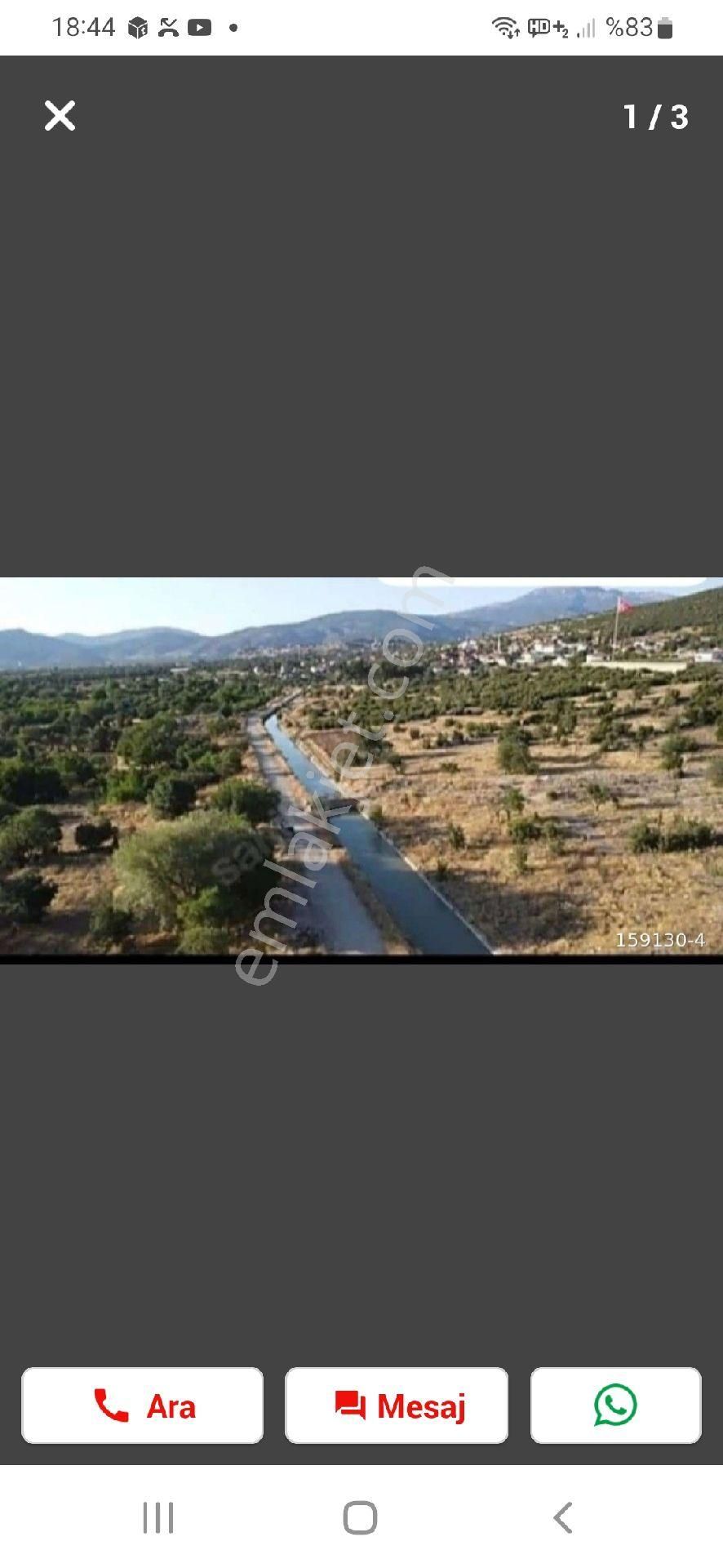 Acıpayam Gümüş'desatılık Tarla