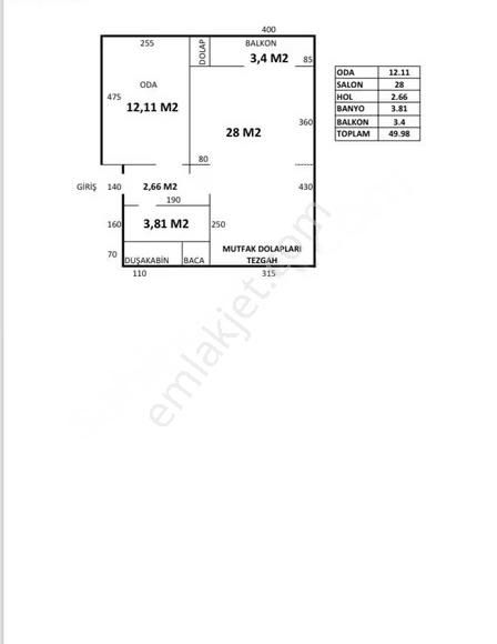 Eşyalı Kiralık 1+1 Geniş Daire. - Görsel 12