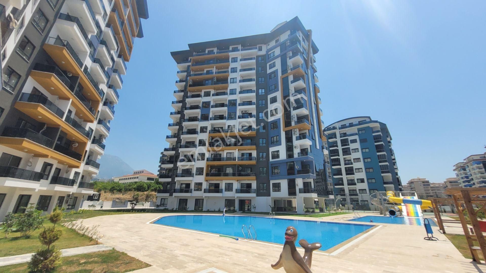 Alanya Mahmutlar Lüks Site İçerisinde, Denize Yürüme Mesafesinde 1+1 Daire - Görsel 4