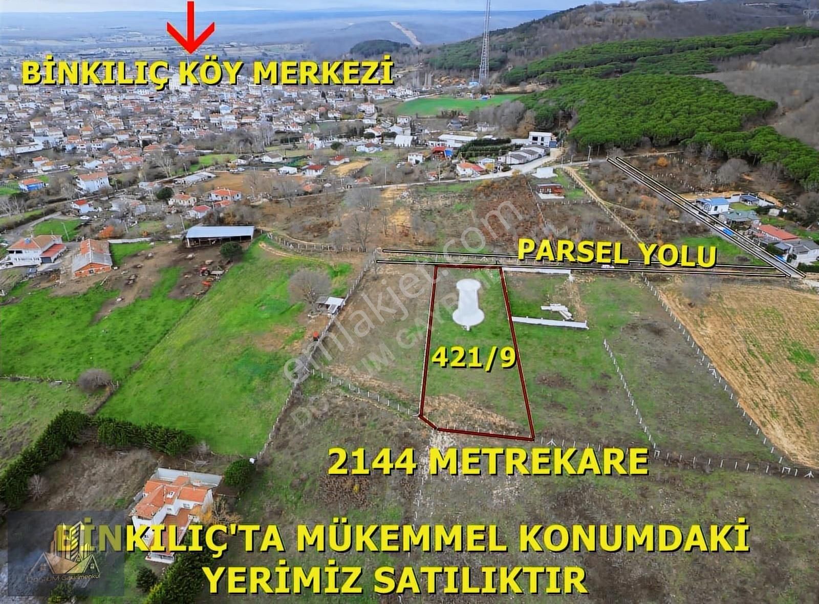 Binkılıç'ta Yüksek Konumda 2144 M2 Yerimiz Satılıktır. - Görsel 2