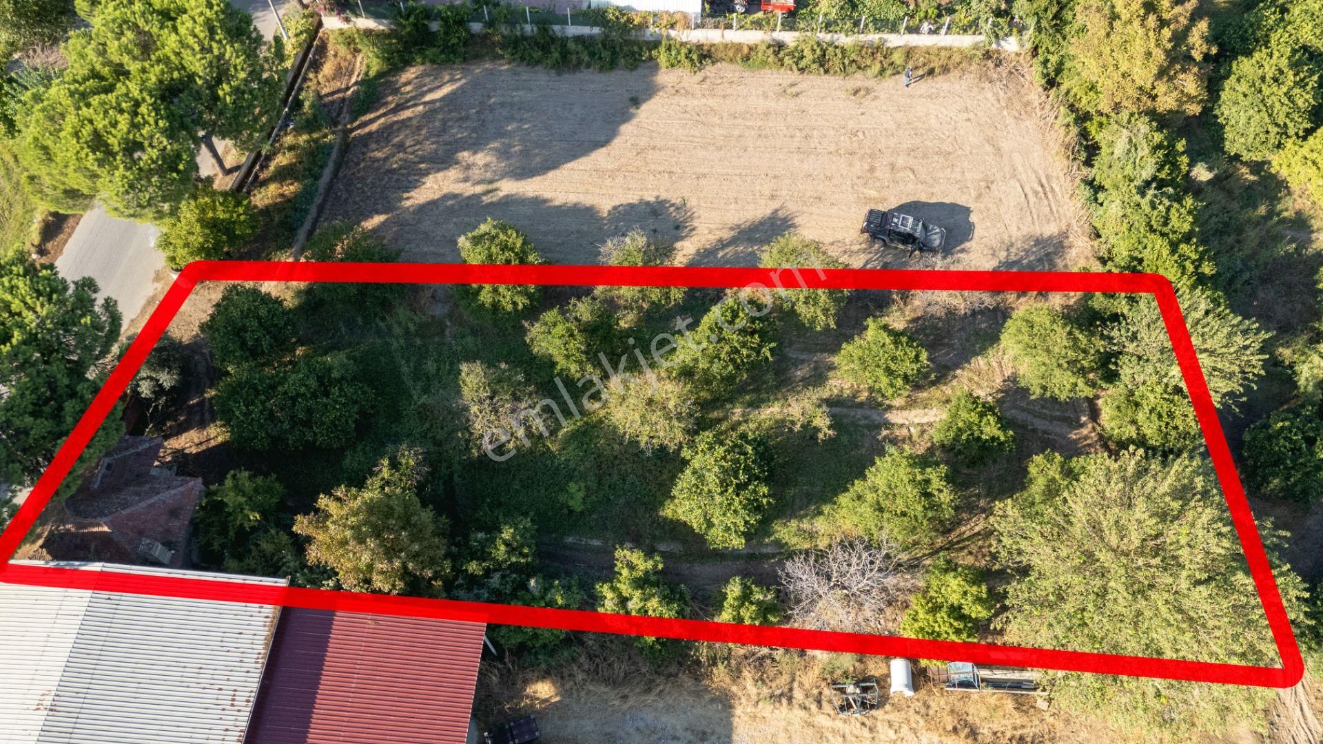 Hamzallı Mahallesinde Satılık Yol Kenarı İçinde Ev Olan Bahçe - Görsel 5