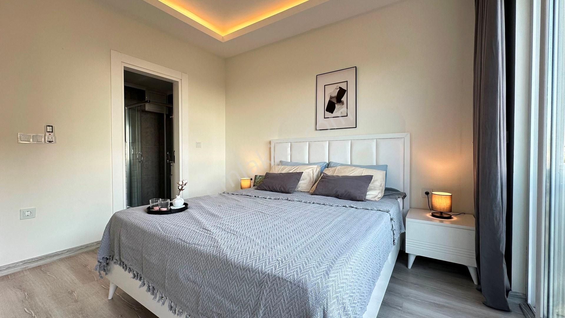 Alanya Oba’da Deniz, Kale Ve Şehir Manzaralı Lüks 2+1 Daire - Görsel 21