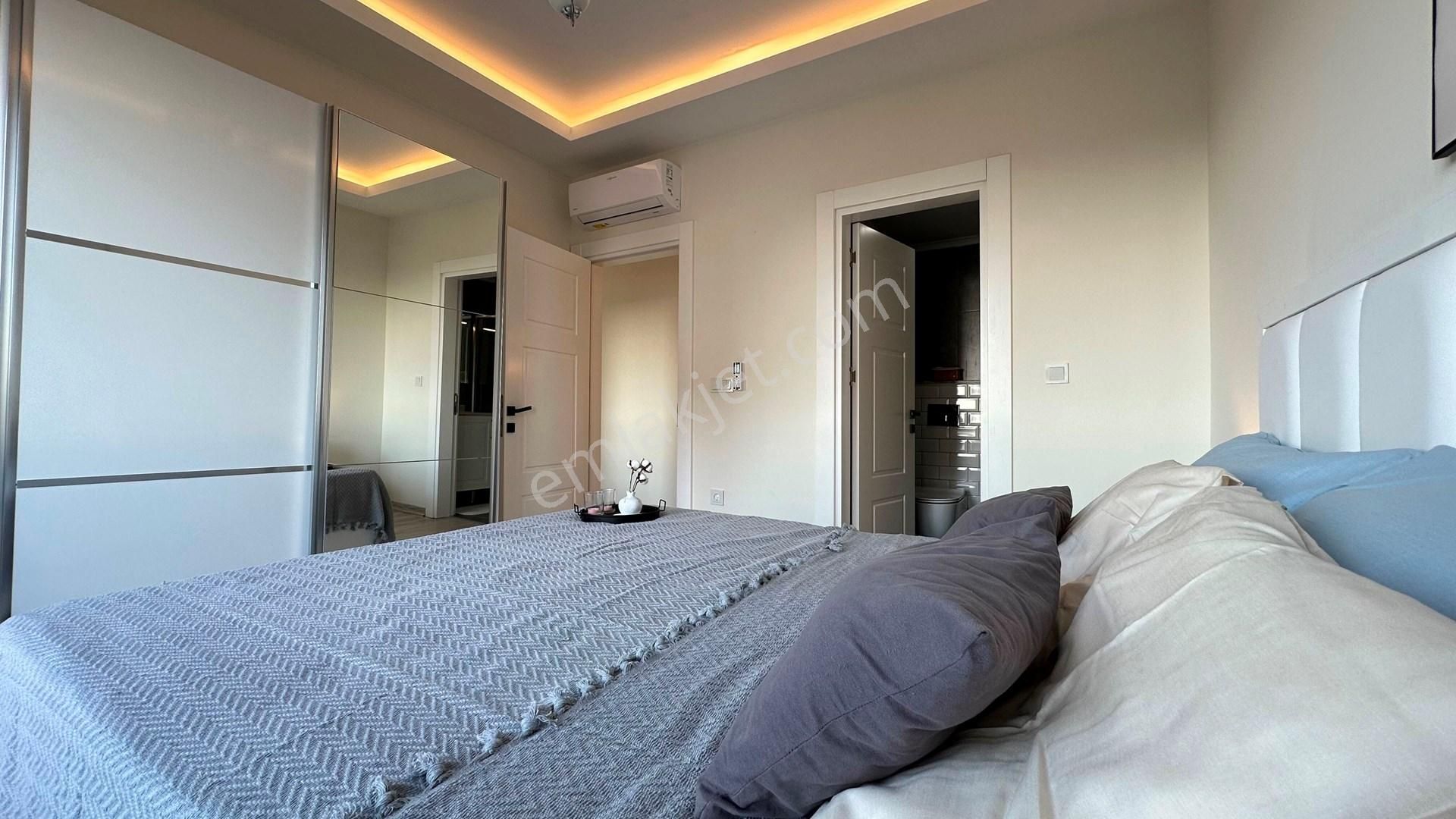 Alanya Oba’da Deniz, Kale Ve Şehir Manzaralı Lüks 2+1 Daire - Görsel 22