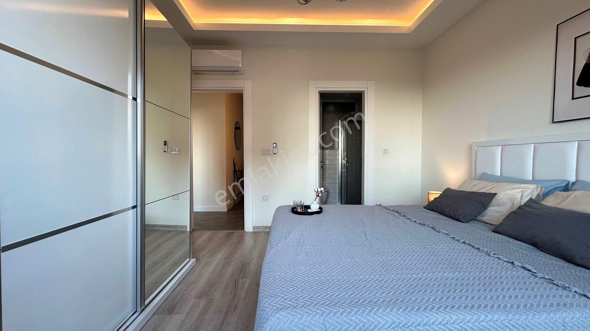 Alanya Oba’da Deniz, Kale Ve Şehir Manzaralı Lüks 2+1 Daire - Görsel 23