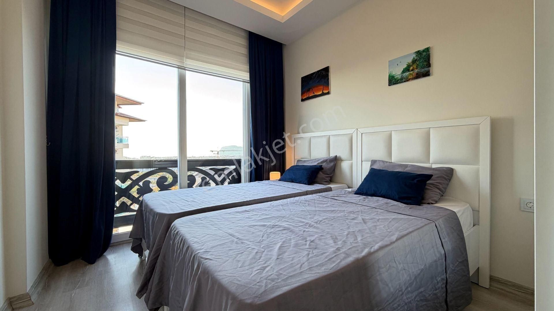 Alanya Oba’da Deniz, Kale Ve Şehir Manzaralı Lüks 2+1 Daire - Görsel 29