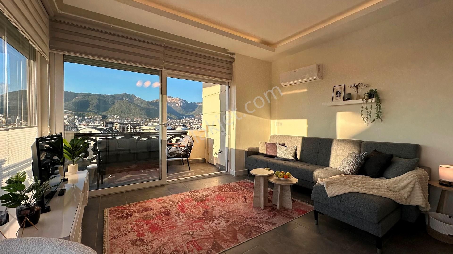 Alanya Oba’da Deniz, Kale Ve Şehir Manzaralı Lüks 2+1 Daire - Görsel 8