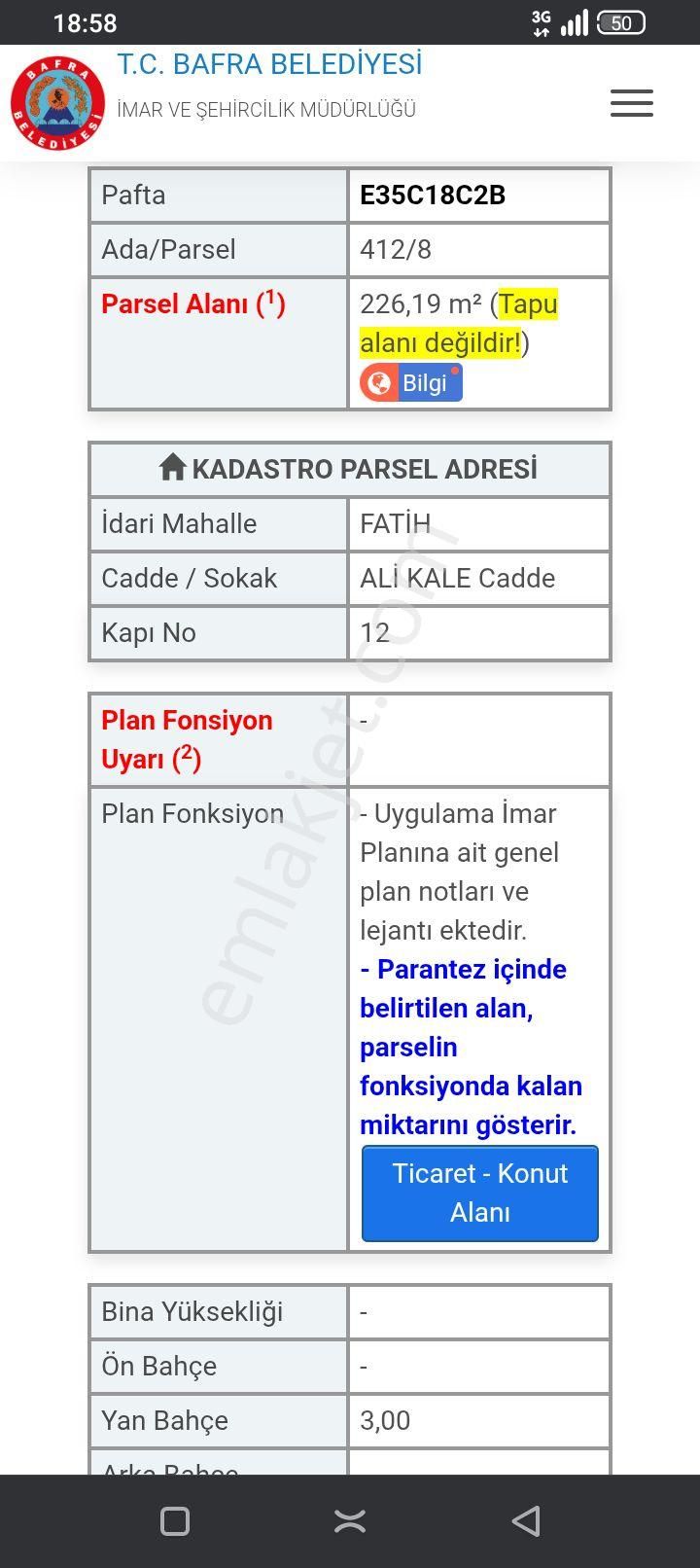 Demir Gayrimenkulden Bafra Fatih Mahallesi'nde Satılık Bina - Görsel 6