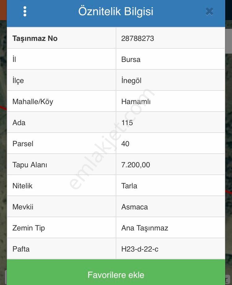 İnegöl Hamamlıda 7200 Mk - Görsel 7