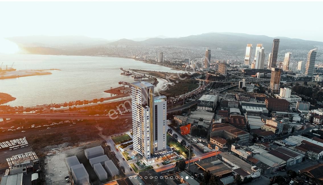 İzmir İnci Smyrna'da Deniz Manzaralı Satılık 1+1 Daire - Görsel 8