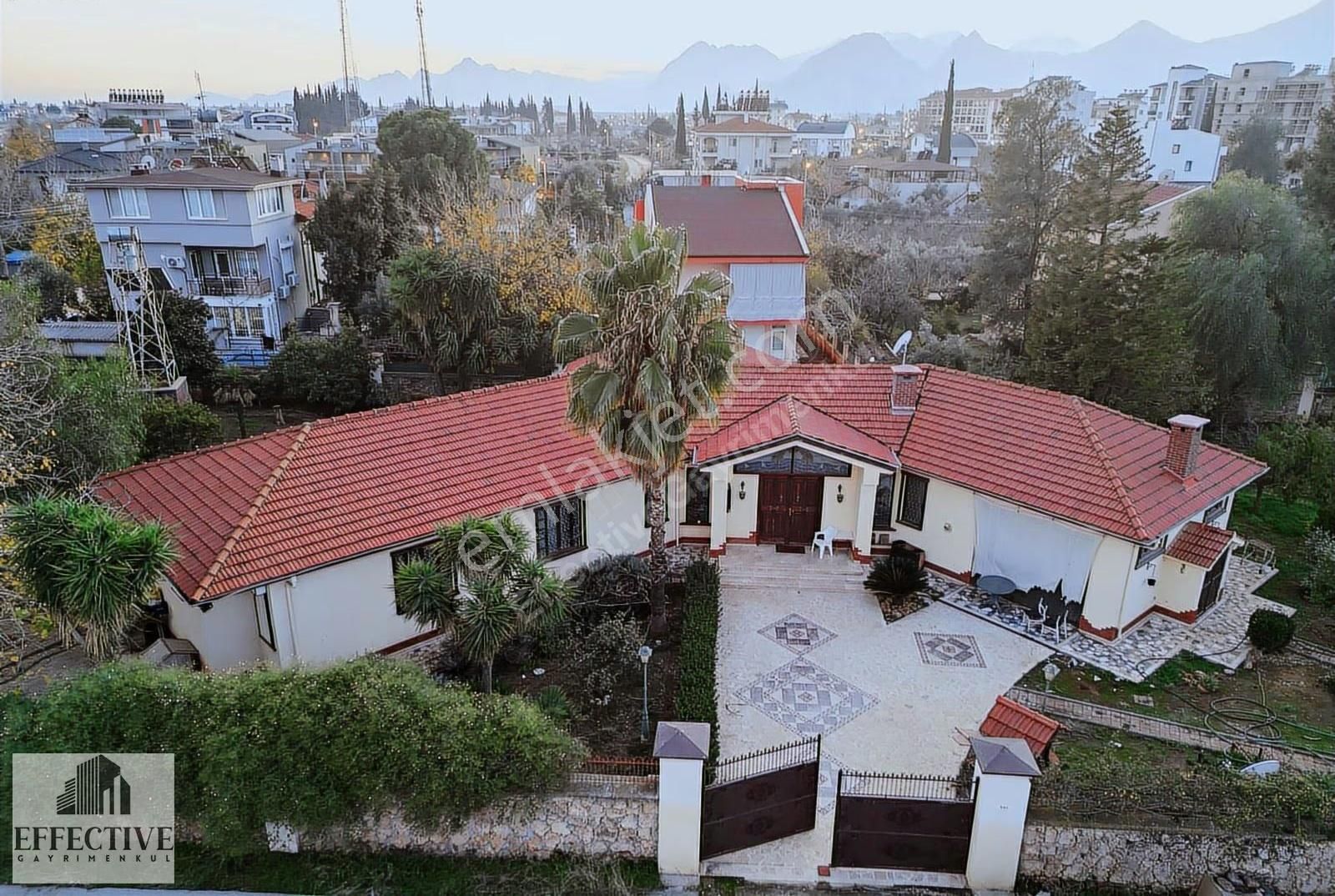 Döşemealtı 2080 M² Arsa İçinde Vintage 4+1 Mükemmel Villa - Görsel 20