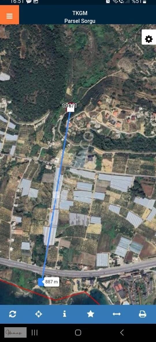 İdamax'tan İncekum 'da Tek Tapu,deniz Manzaralı Tarla - Görsel 5