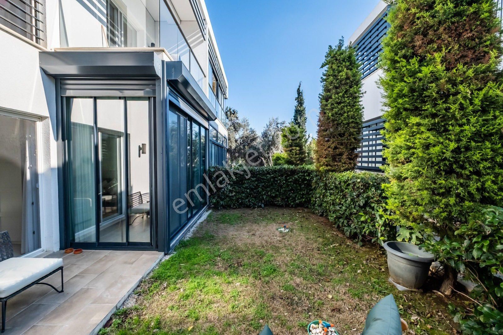 Konacık Ağaçlı Sarnıç Sitesinde Satılık 2+1 Bahçe Katı Daire - Görsel 2