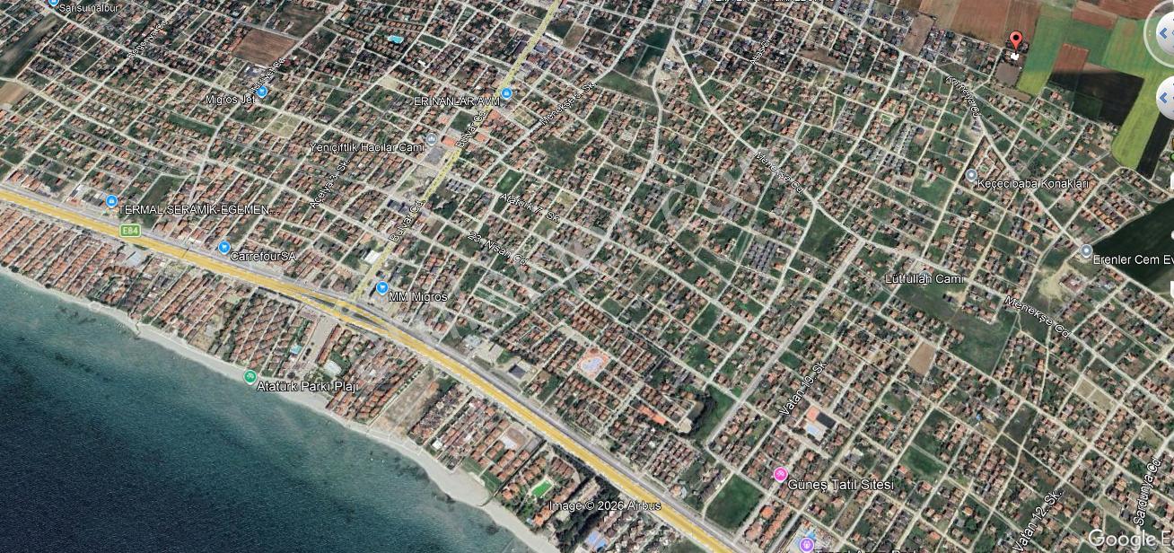 Tekirdağ Marmara Ereğlisi Yeniçiftlik Mah. 3 Kat İmarlı Arsa - Görsel 2