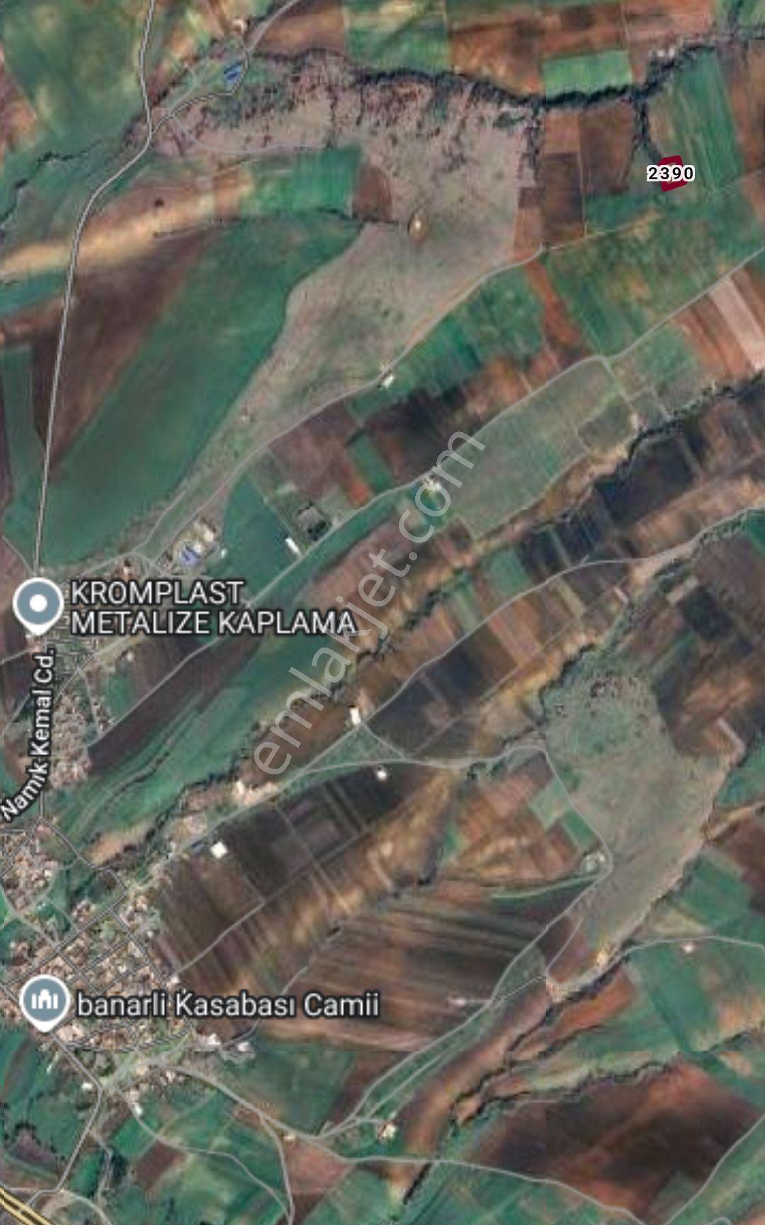 Tekirdağ Süleymanpaşa Banarlı Mhde Satılık 5550 M2 Tarla - Görsel 2