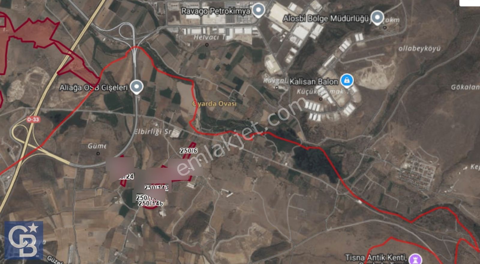 127.000 M² Zeytinlik 2.500 Zeytin Ağacı, Elektrik Ve Su Mevcut - Görsel 2