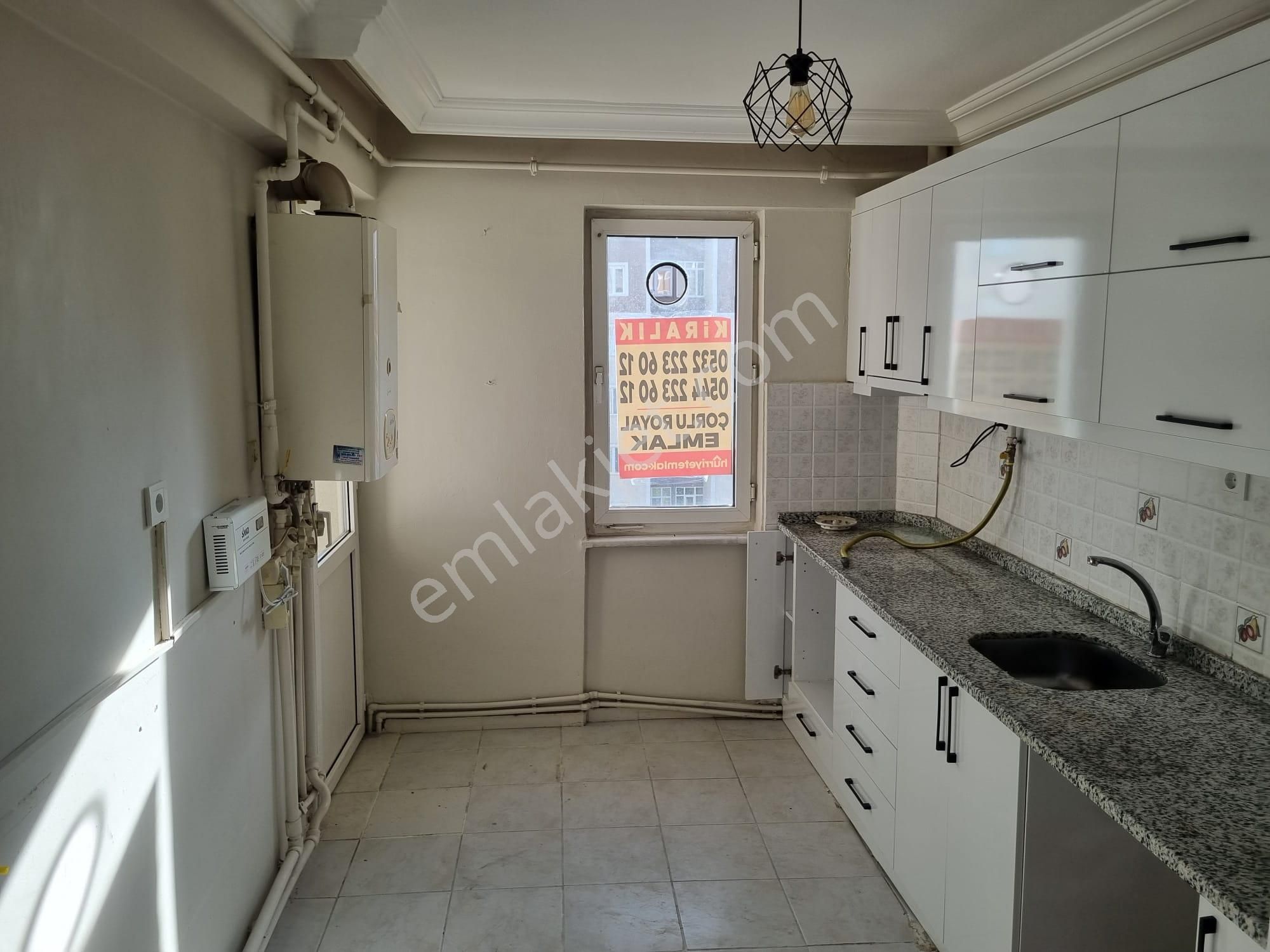 Çorlu'da 24 Saat Güvenlikli Sitede Kiralık Kombili 3+1 Daire - Görsel 9