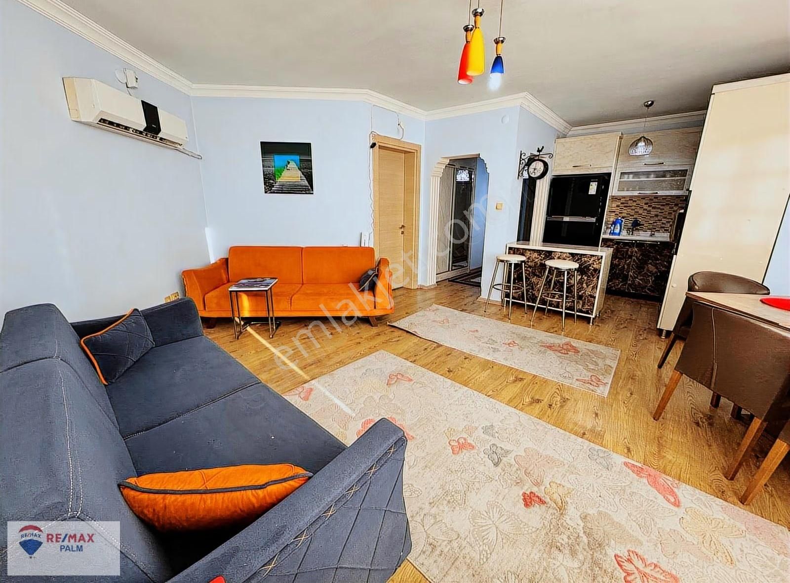 Remax Palm'den Soli Sahil Sitesi'nde 2+1 Eşyalı Kiralık Daire - Görsel 5