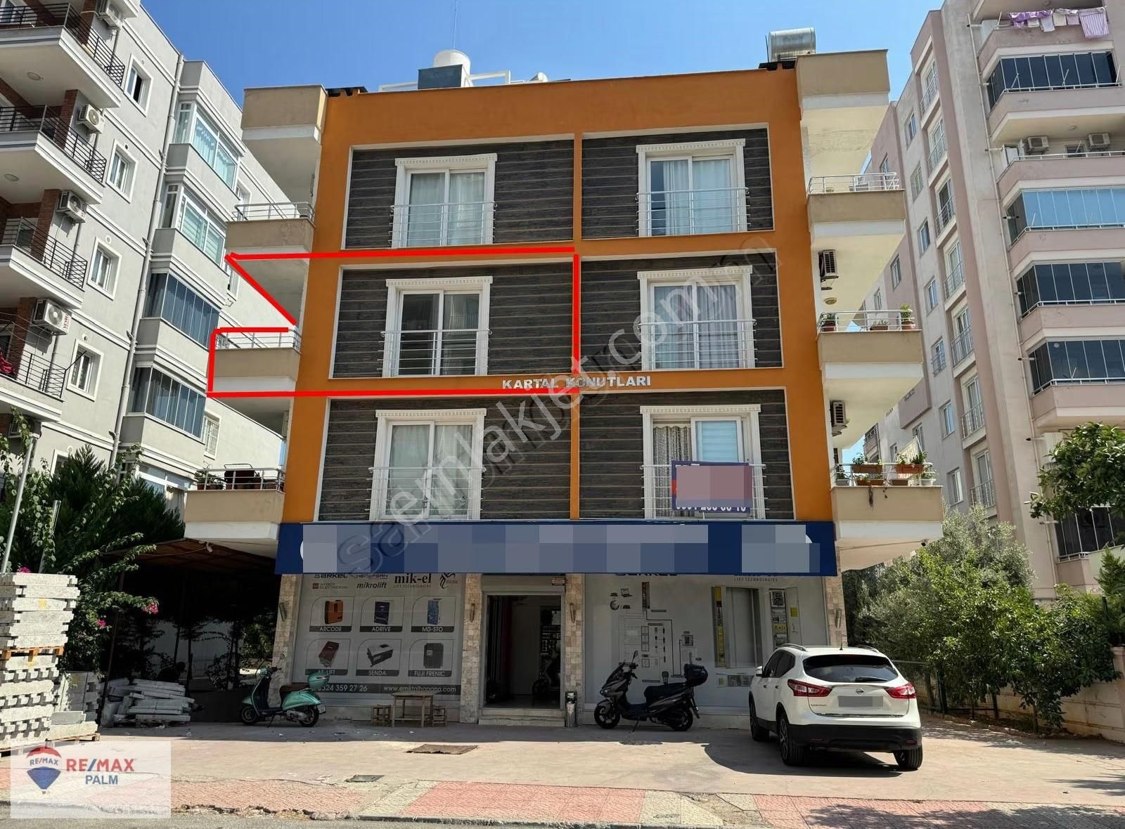 Remax Palm'den Sayapark Avm Civarı 2+1 Amerikan Mutfak Kiralık