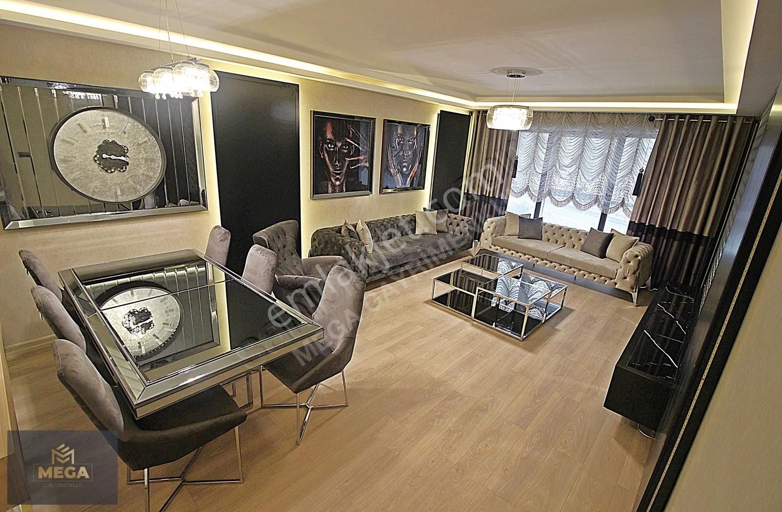 Mega'dan Ovacık'ta Bulvar Üstü Yerden Isıtmalı Lüx,sıfır 4+1 D.