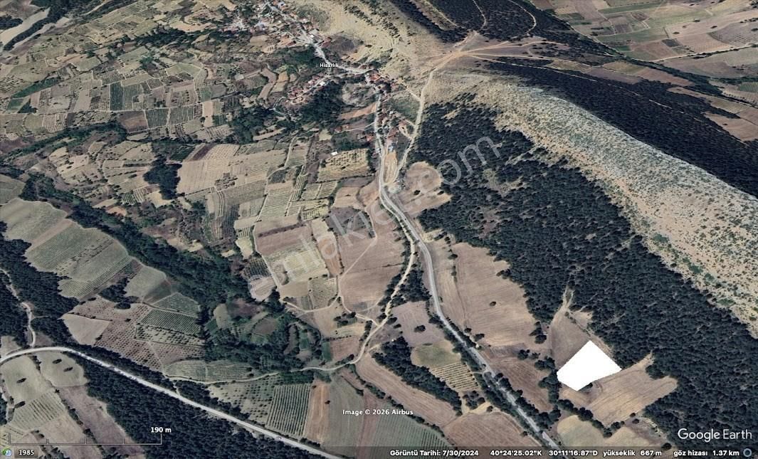 Turyaptan Geyve Hisarlık Mahallesinde 2988m2 Yatırımlık Arazi - Görsel 2