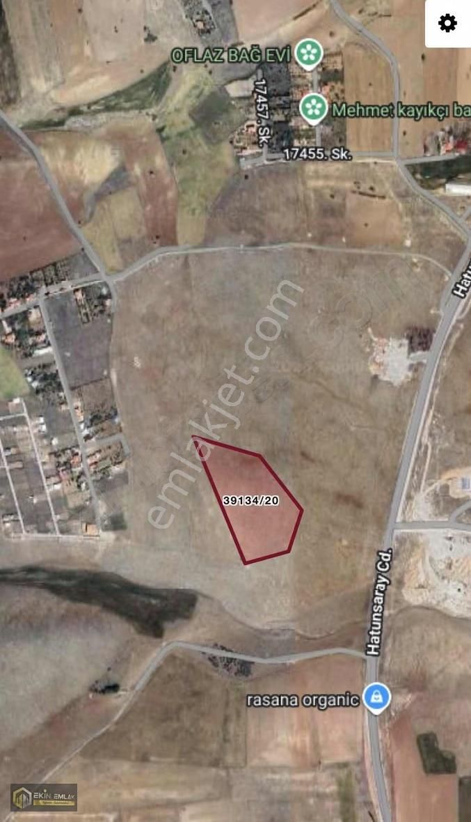 Ekin Emlak'tan Pamukçu'da Satılık 17713 M2 Yatırımlık Arazi - Görsel 3