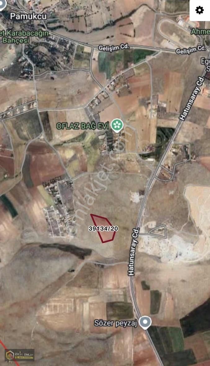 Ekin Emlak'tan Pamukçu'da Satılık 17713 M2 Yatırımlık Arazi - Görsel 4