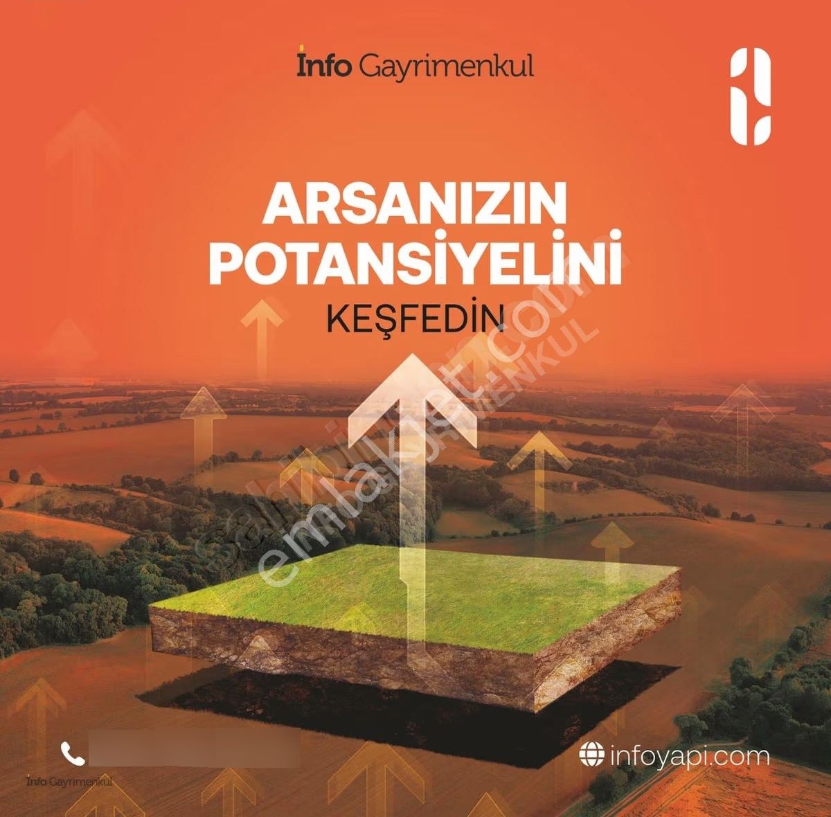 Kemerburgaz'da 8 Dairelik Butik Projeye Uygun İmarlı Arsa
