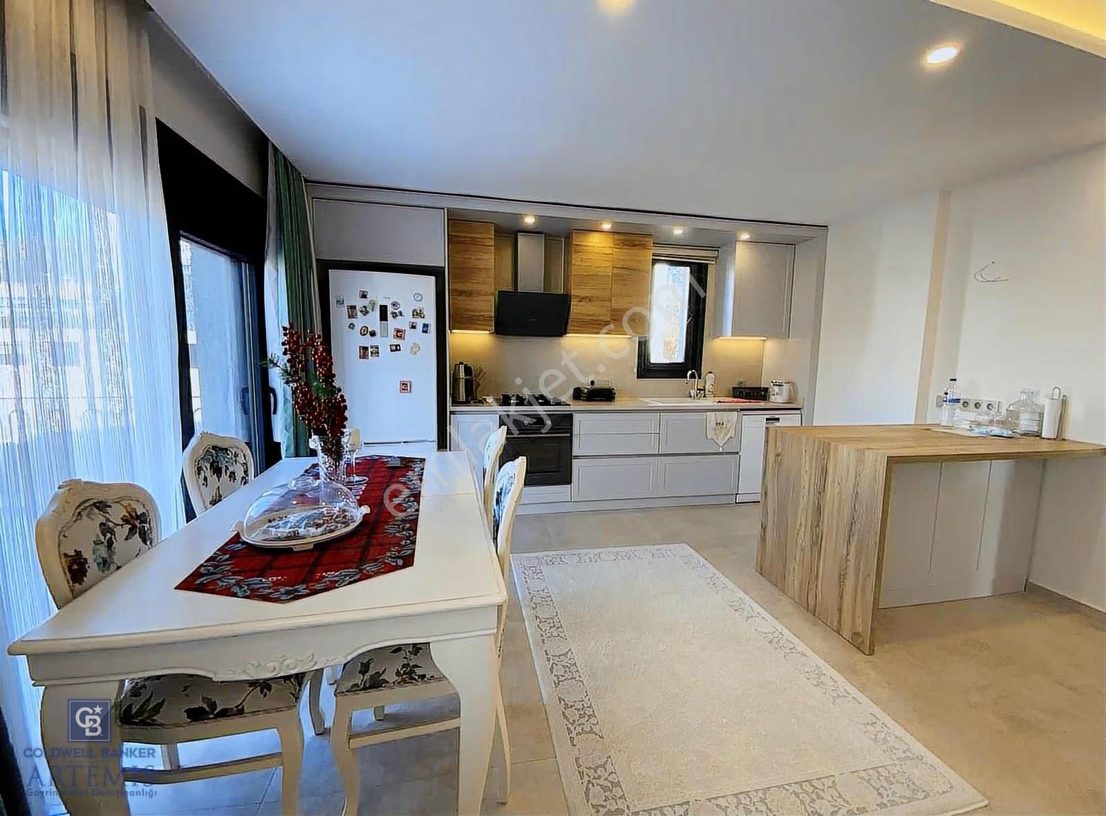Bodrum Ortakent'te Satılık 3+1 Yerden Isıtmalı Eşyalı Yeni Daire - Görsel 6