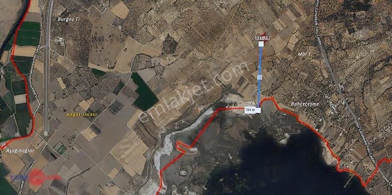 Satılık Fırsat Tarla Çandarlı Liman Bölgesi Kazıkbağlar Mevkii - Görsel 4