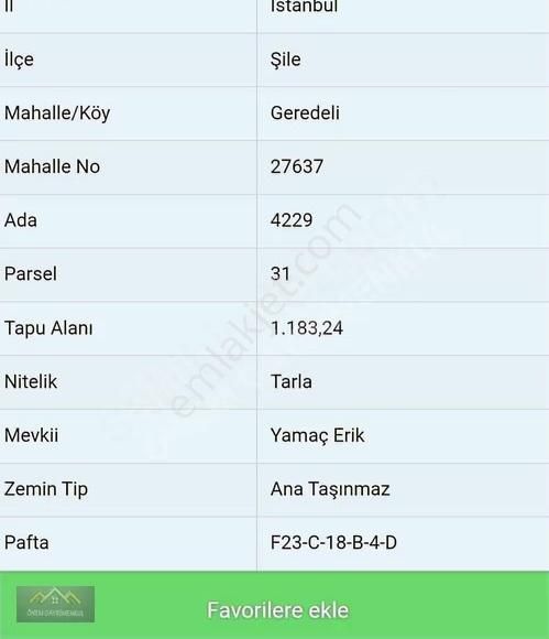 Önem Gayrimenkul'den Satılık Yatırımlık Tarla - Görsel 5